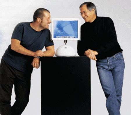 Jonathan Ive a Steve Jobs