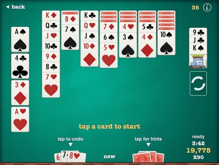 solitaire_screenshot_game