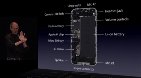 Steve Jobs představuje iPhone 4s