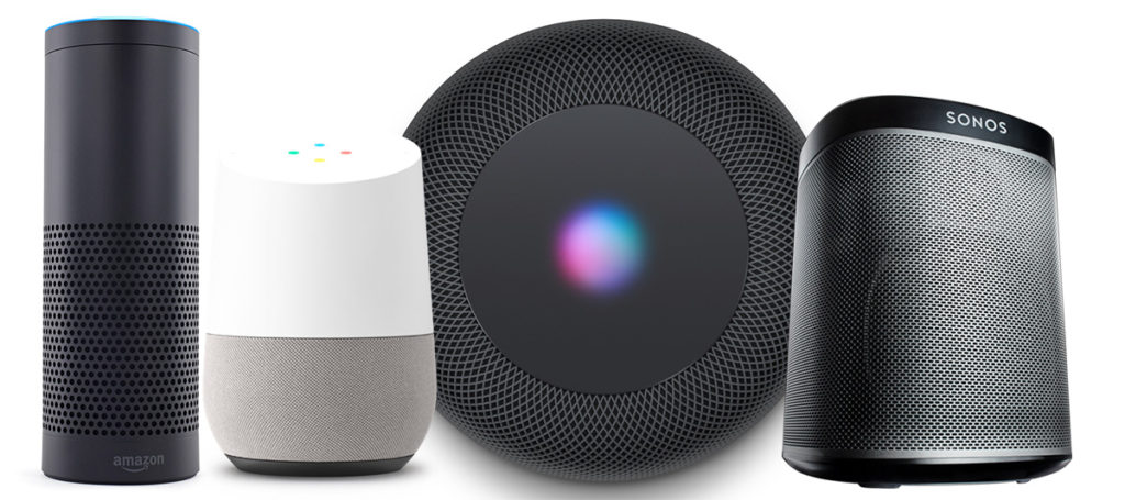 Konkurence HomePodu - Amazon Echo, Google Home a reproduktory Sonos