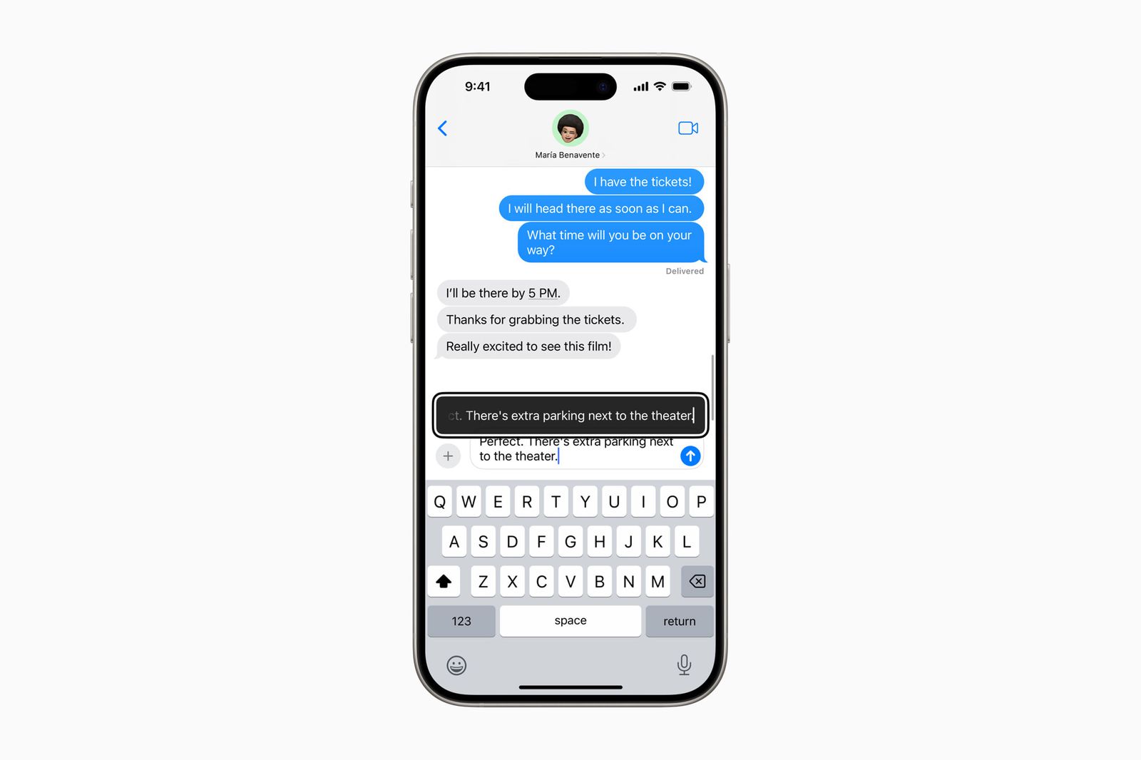 iOS 18 zvýraznění textu