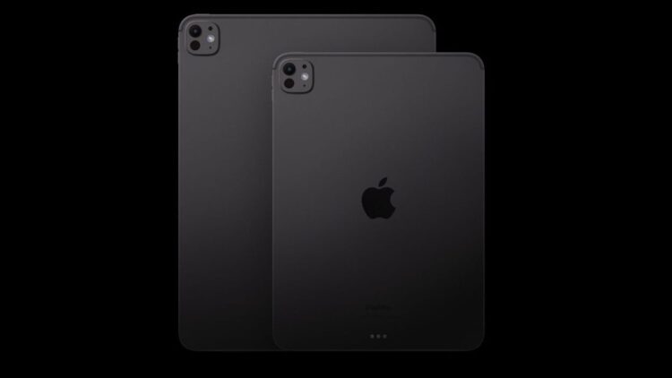 Apple logo iPad Pro 2024