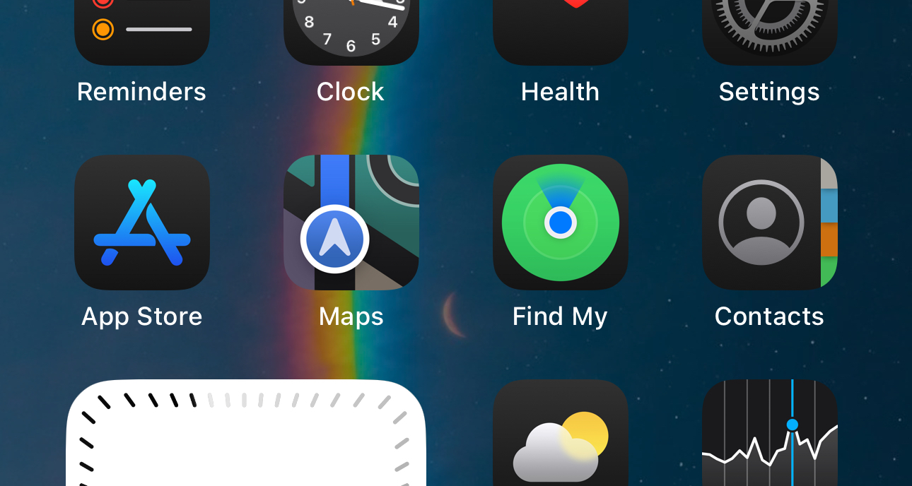 iOS 18 tmavé ikony