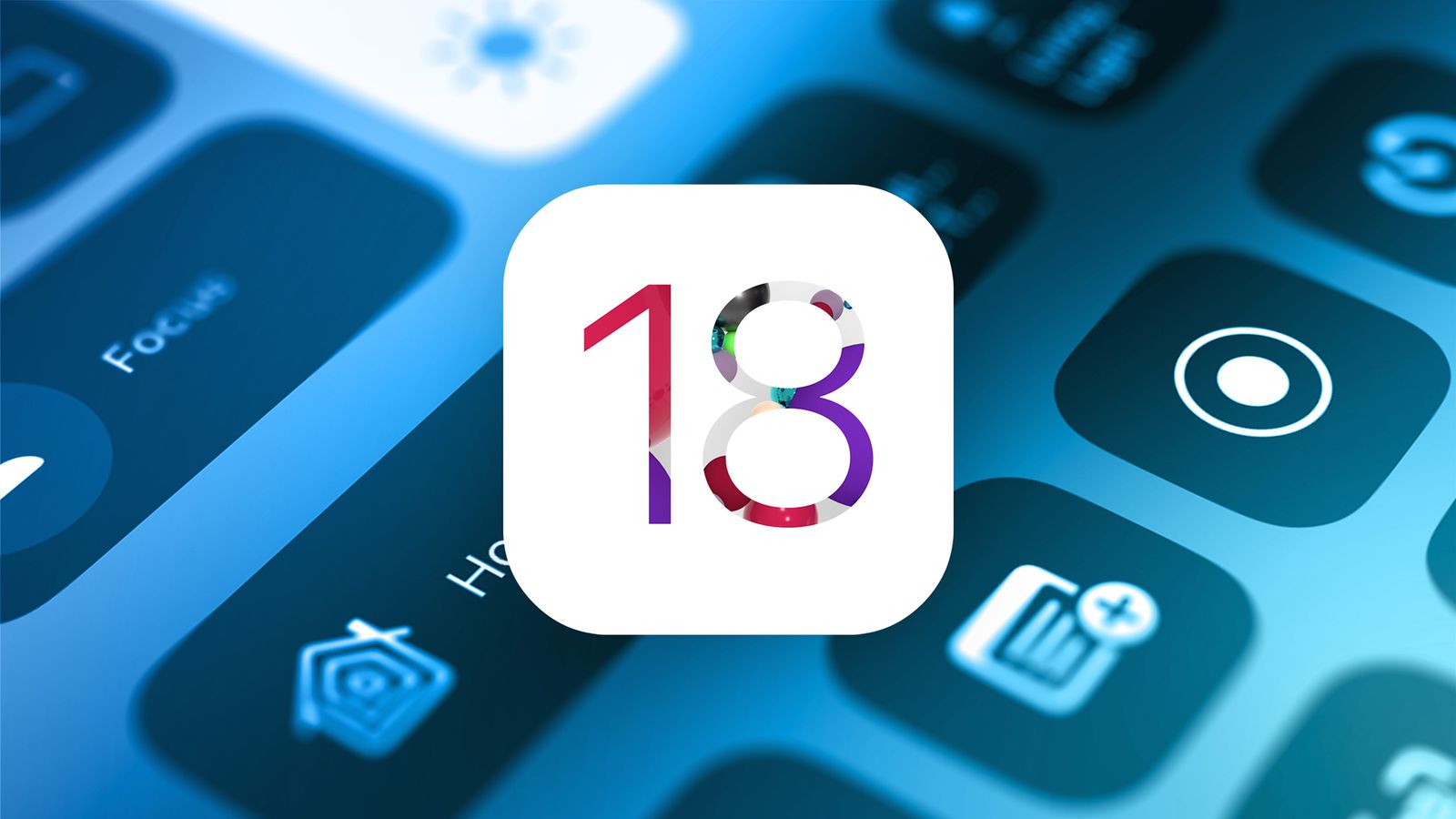 iOS 18 Ovládací centrum