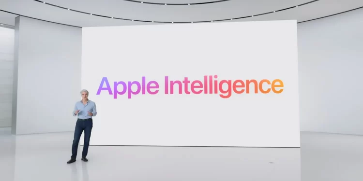 Apple stolní robot Apple Intelligence