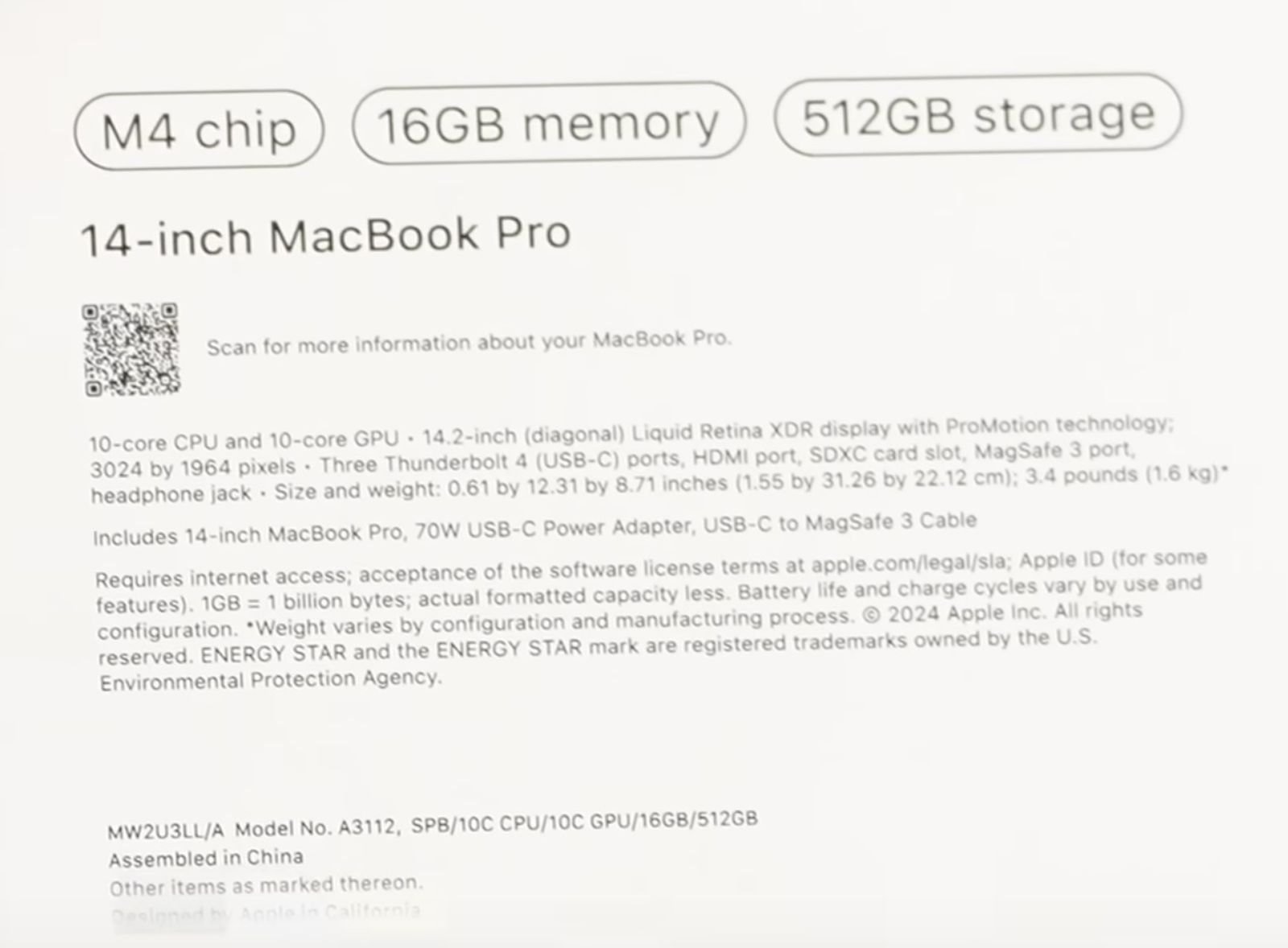 MacBook Pro M4