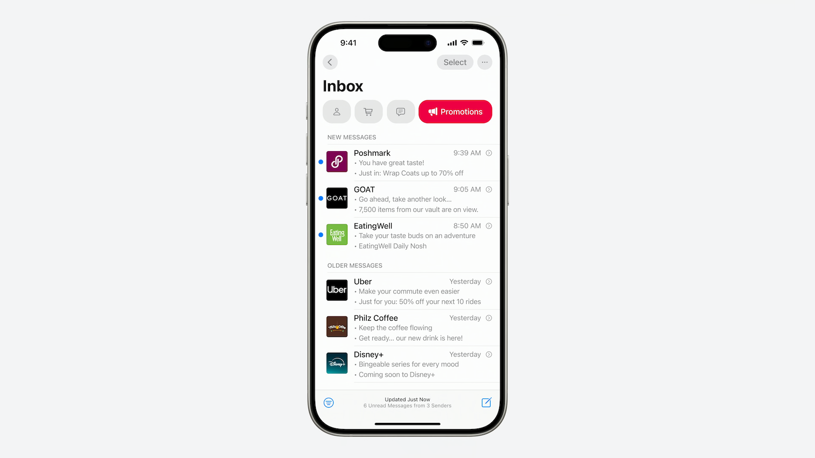 iOS 18.2 Mail