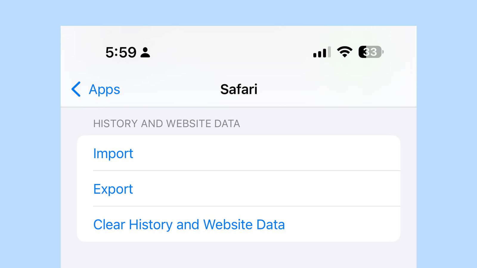 iOS 18.2 Safari